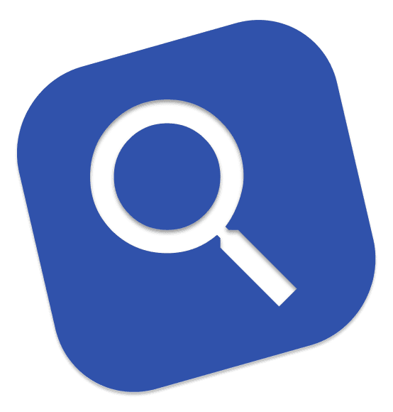 A search bar with a keyword typed in